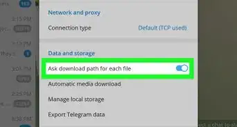Enable the "Ask Download Path for Each File" Feature on Telegram for PC